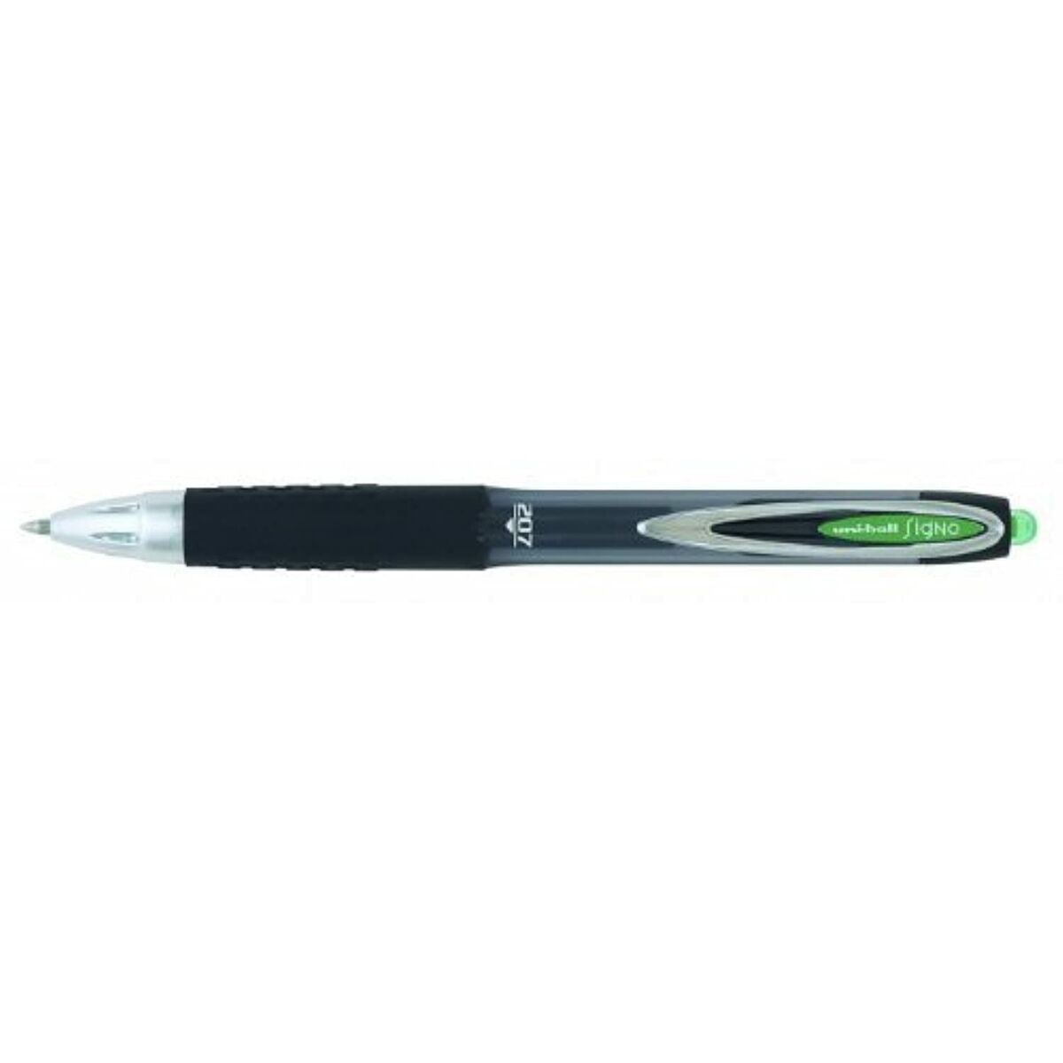 Esferográfica de tinta líquida Uni-Ball Rollerball Signo UM-207 Verde 0,4 mm (12 Peças)