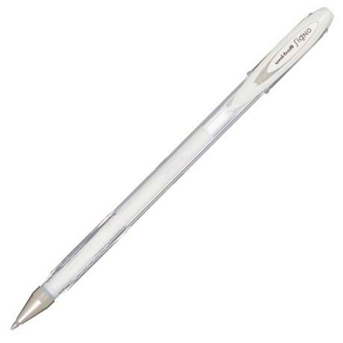 Esferográfica de tinta líquida Uni-Ball Rollerball Signo Angelic Colour UM-120AC Branco 0,45 mm (12 Peças)