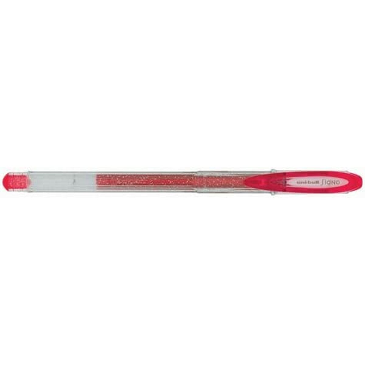 Esferográfica de tinta líquida Uni-Ball Sparkling UM-120SP Vermelho 0,5 mm (12 Peças)