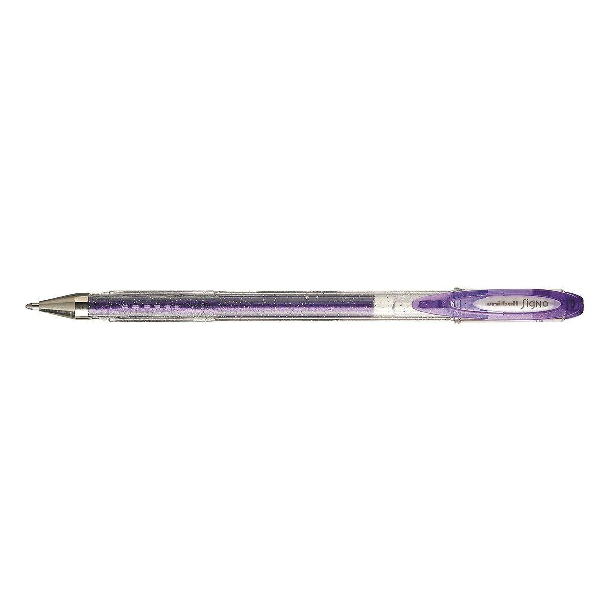 Esferográfica de tinta líquida Uni-Ball Sparkling UM-120SP Violeta 0,5 mm (12 Peças)