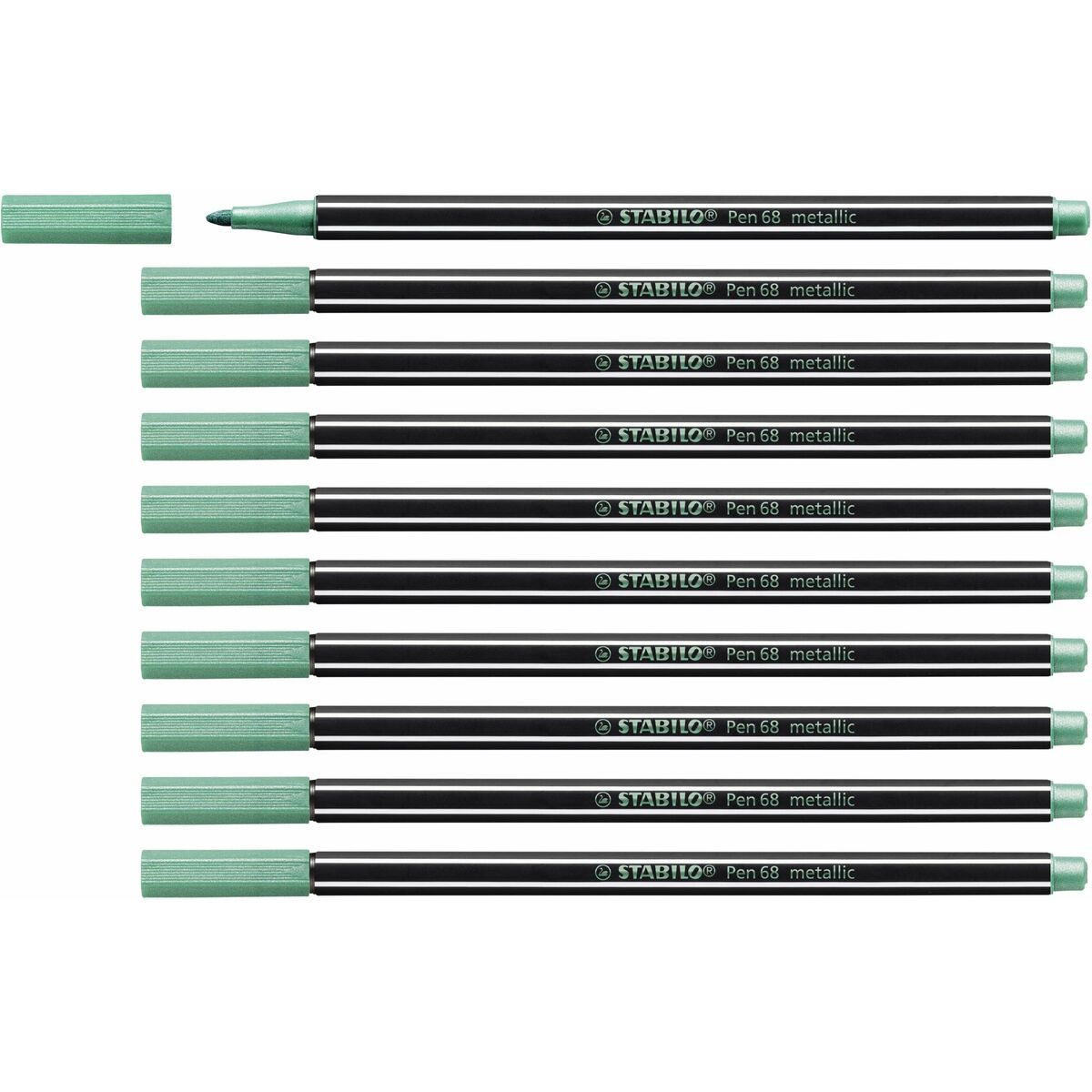 Rotuladores Stabilo Pen 68 metallic (10 Peças)