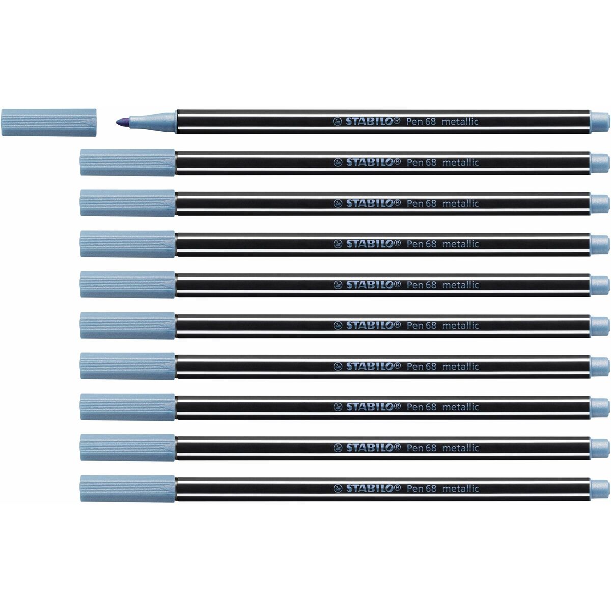 Rotuladores Stabilo Pen 68 metallic (10 Peças)