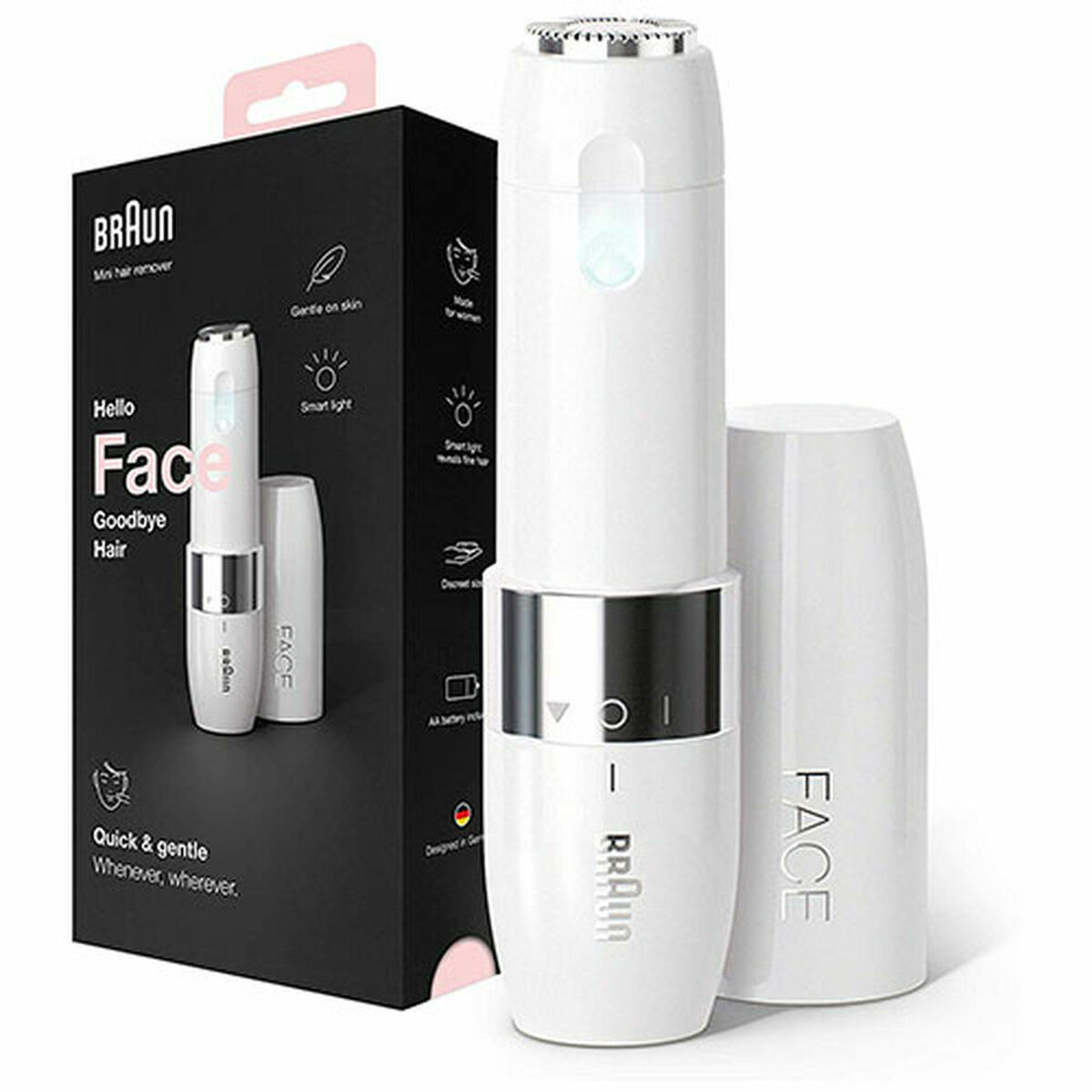 Removedor de pêlos faciais Braun 81722463 Branco