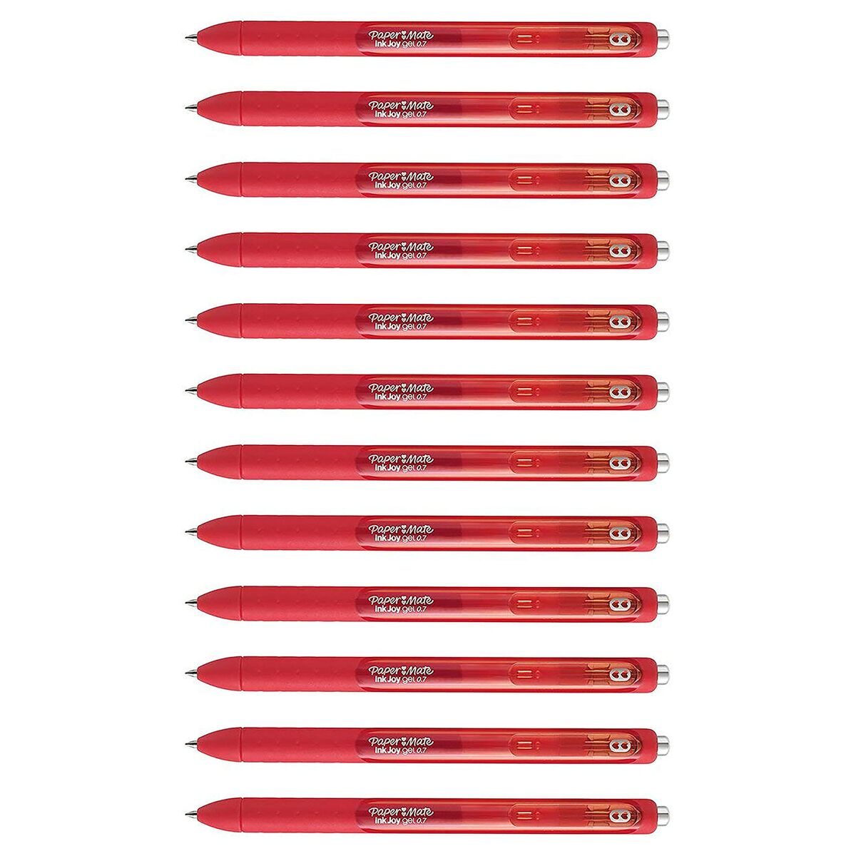Esferográfica de gel Paper Mate InkJoy Gel Vermelho 12 Unidades