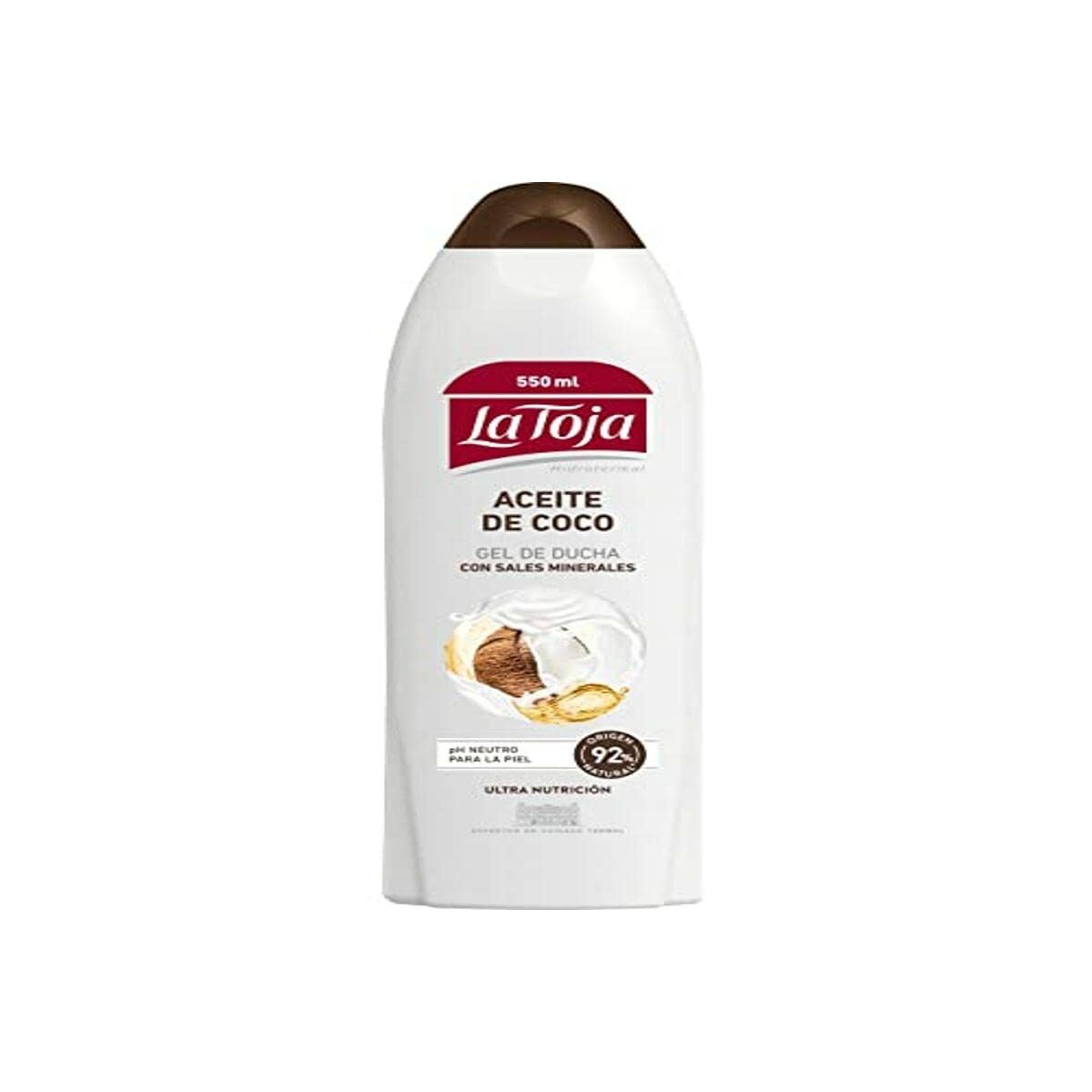 Gel de duche La Toja Óleo de coco (550 ml)