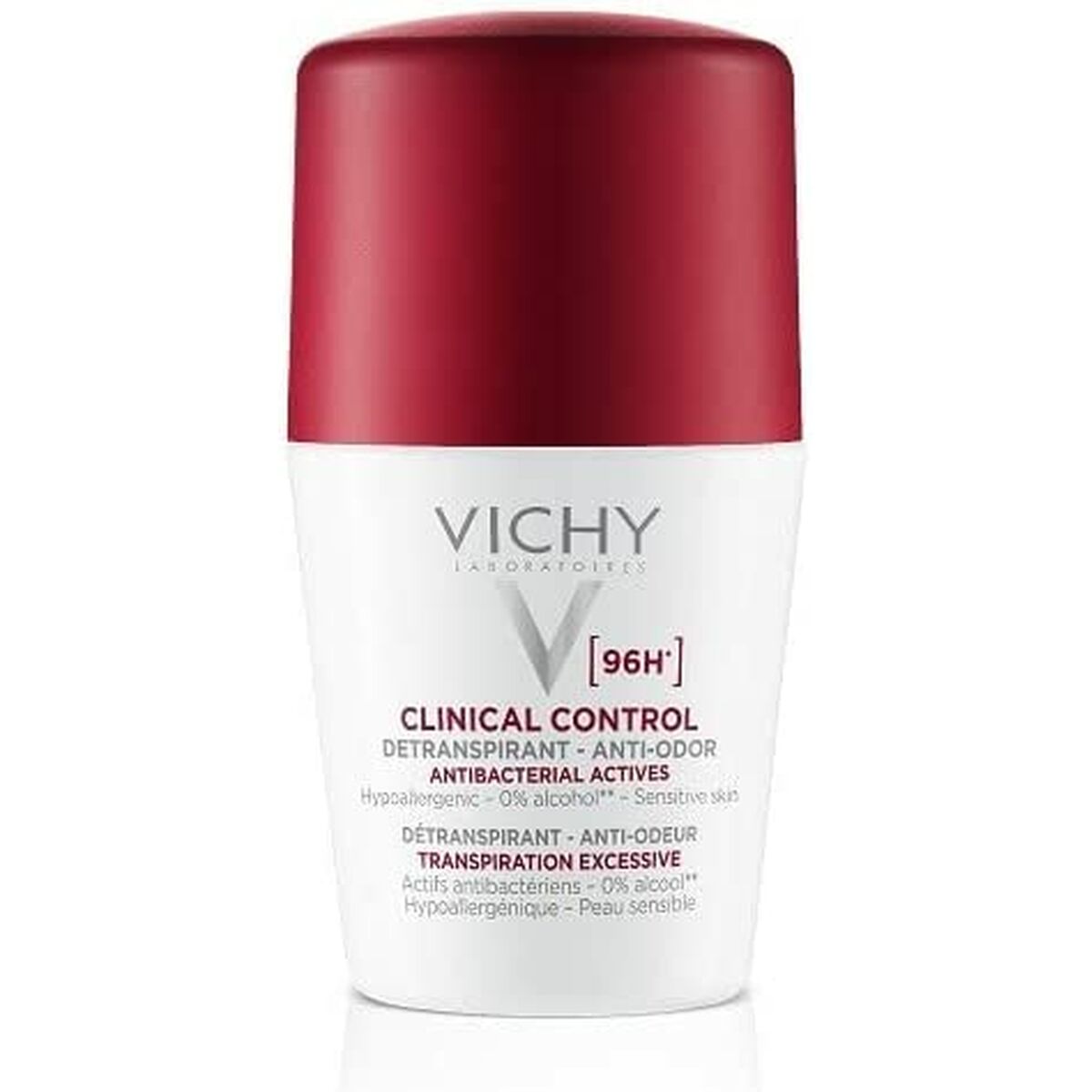 Desodorizante Roll-On Vichy Control H Unissexo adultos 96 horas 50 ml