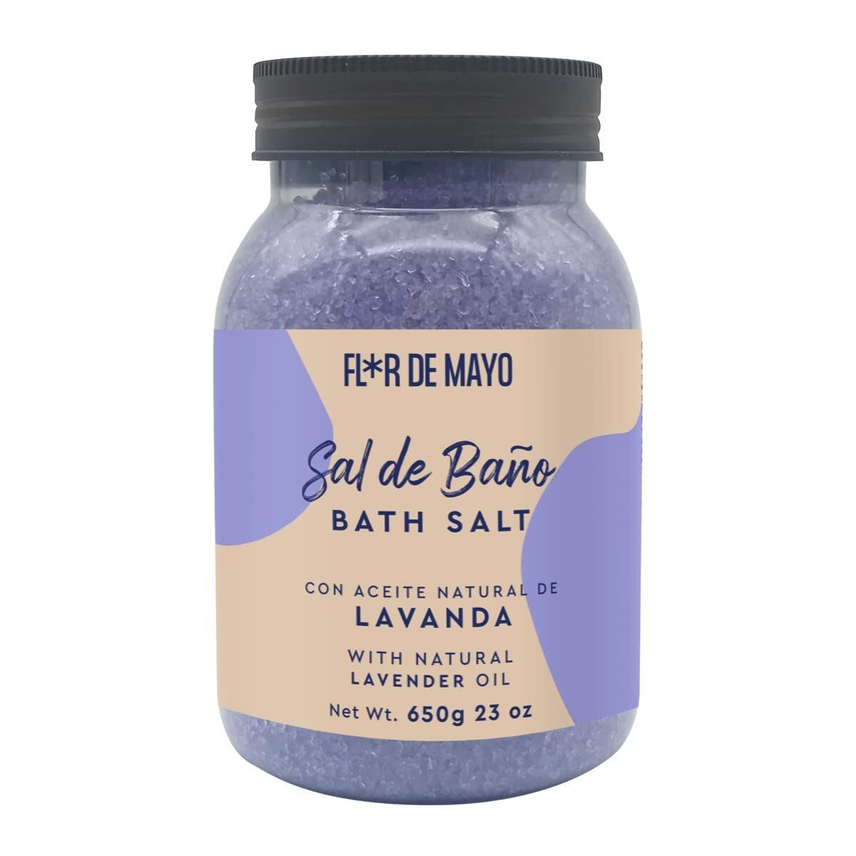 Sais de banho Flor de Mayo Sal De Baño 650 g Lavanda