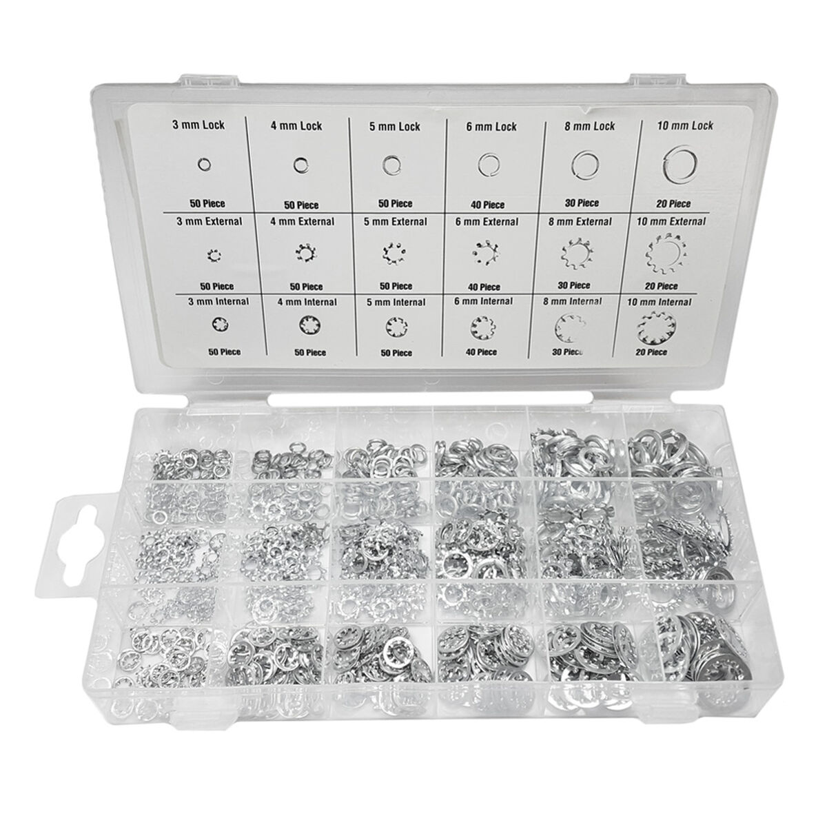 Conjunto Bensontools Arruelas 720 Peças