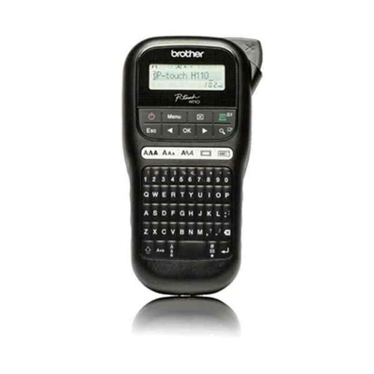 Máquina Rotuladora Elétrica Portátil Brother PT-H110 12 mm Preto