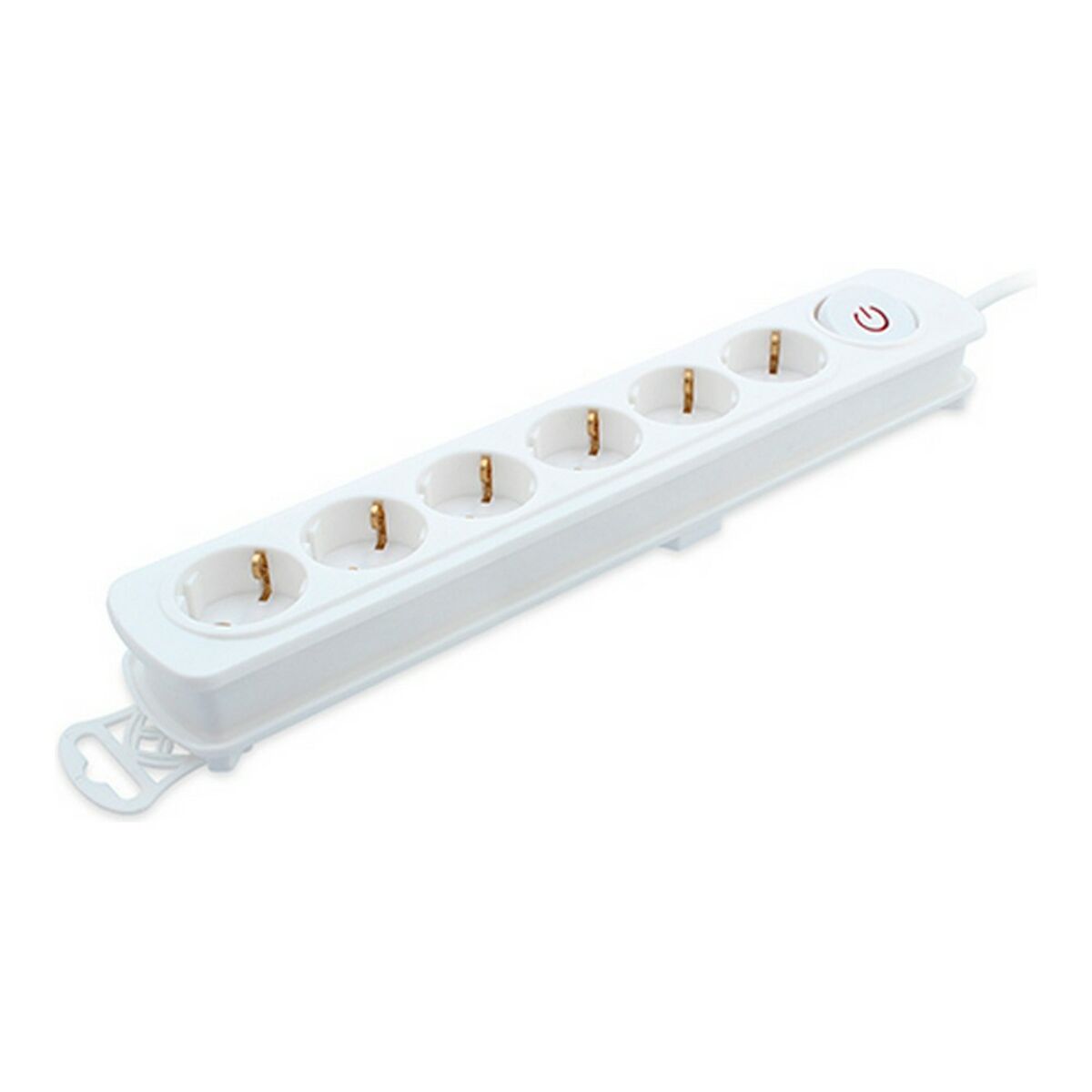 Extensão com 6 Tomadas com Interruptor TM Electron 3680 W