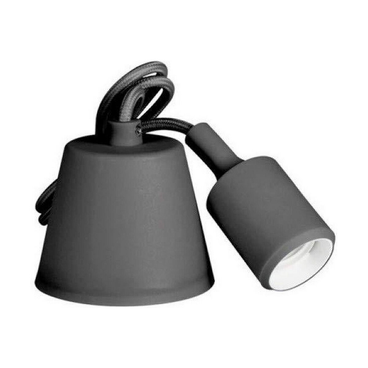 Lâmpada de mesa EDM 32421 Preto Silicone 60 W 220-240 V 98,4 x 4,4 cm