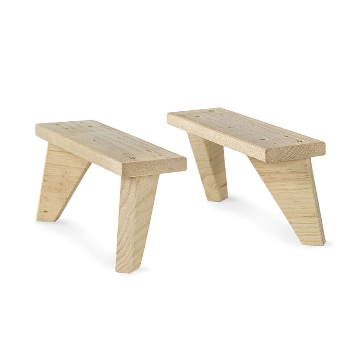 Pés Astigarraga Dinamic Natural Pinheiro (13,5 x 9 x 31 cm)