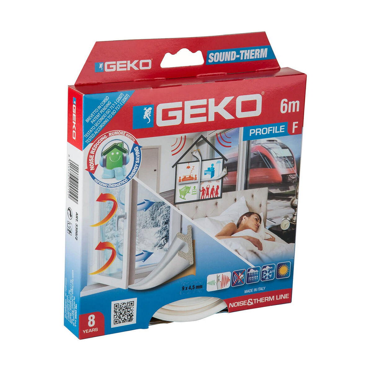 Calafetação Geko Branco 6 m