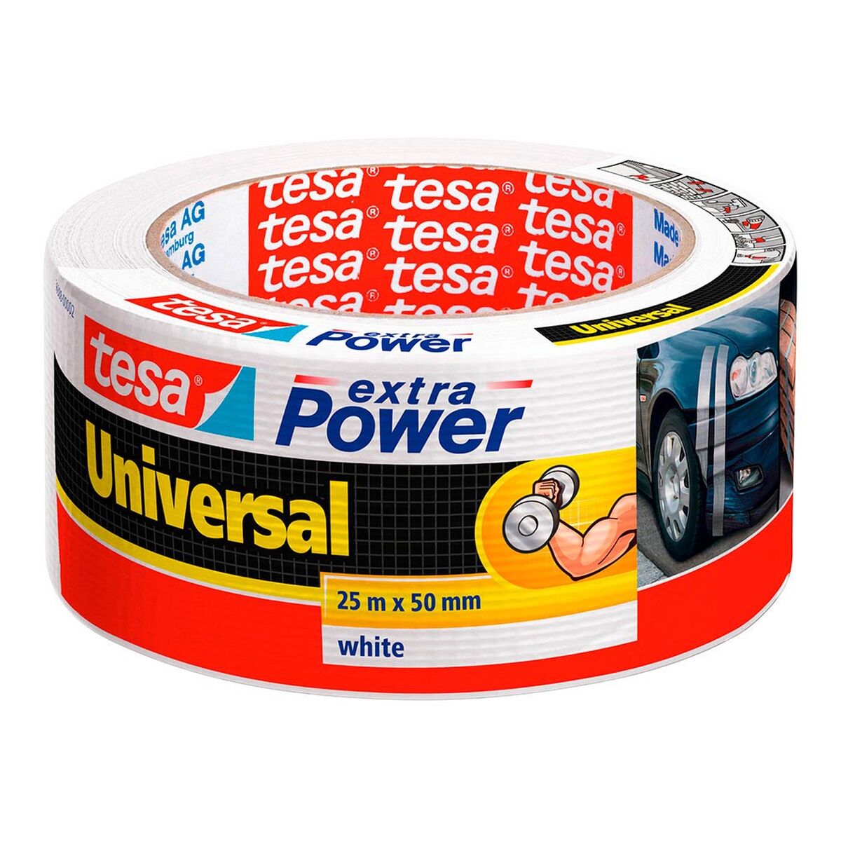 Fita americana TESA 56388-02 Branco (50 mm x 25 m)
