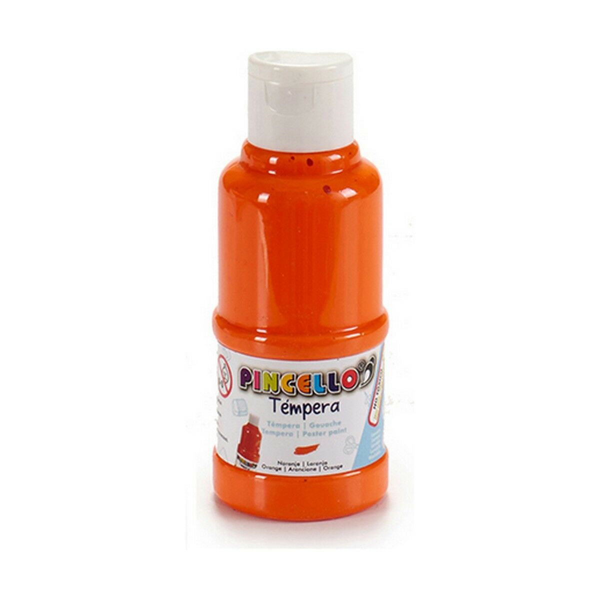 Têmperas Pincello Laranja 120 ml (12 Unidades)