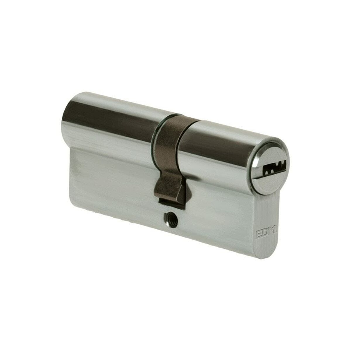 Cilindro EDM r15 Europeu Leva comprida Prateado Níquel (70 mm)