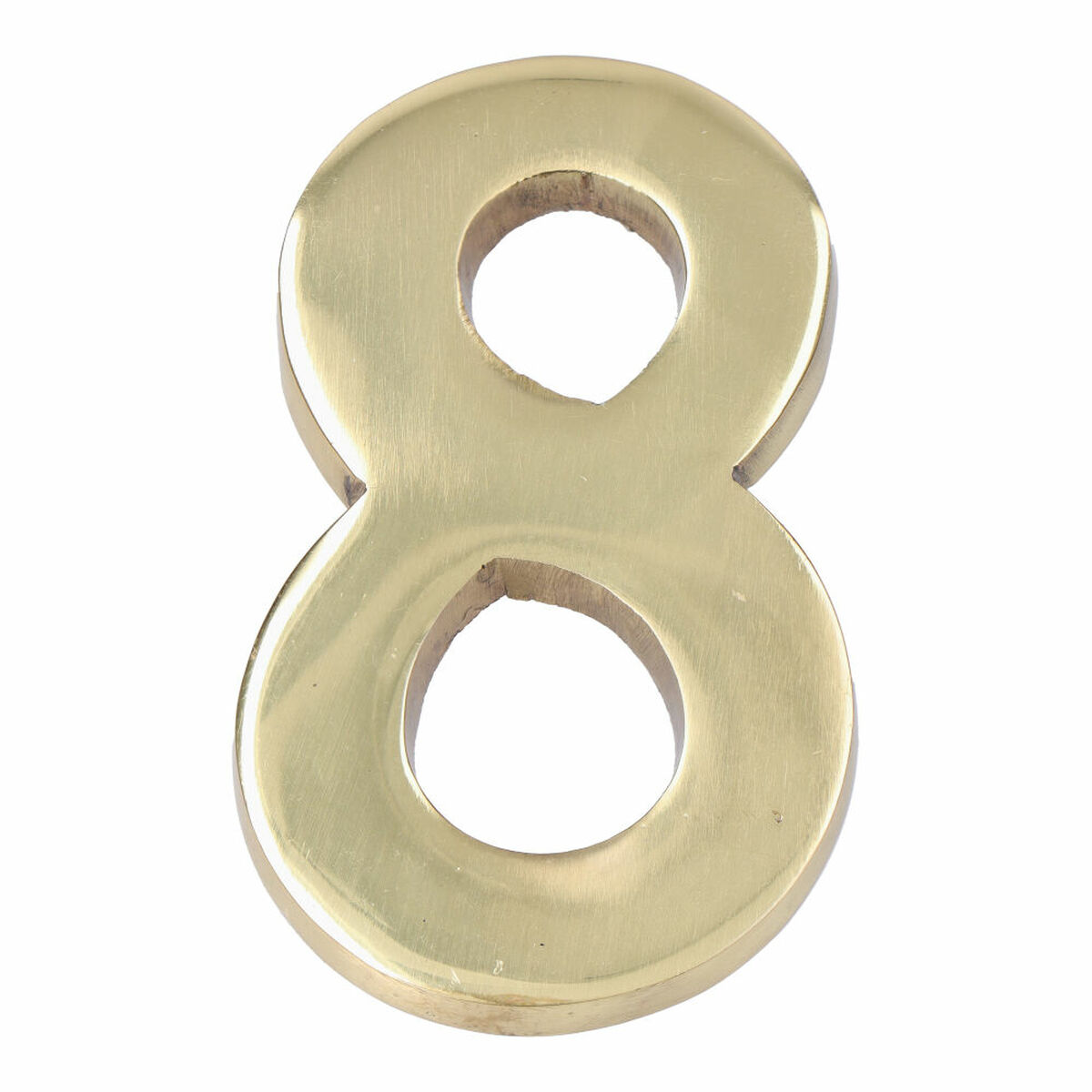 Número EDM 85040 8 Dourado Latão