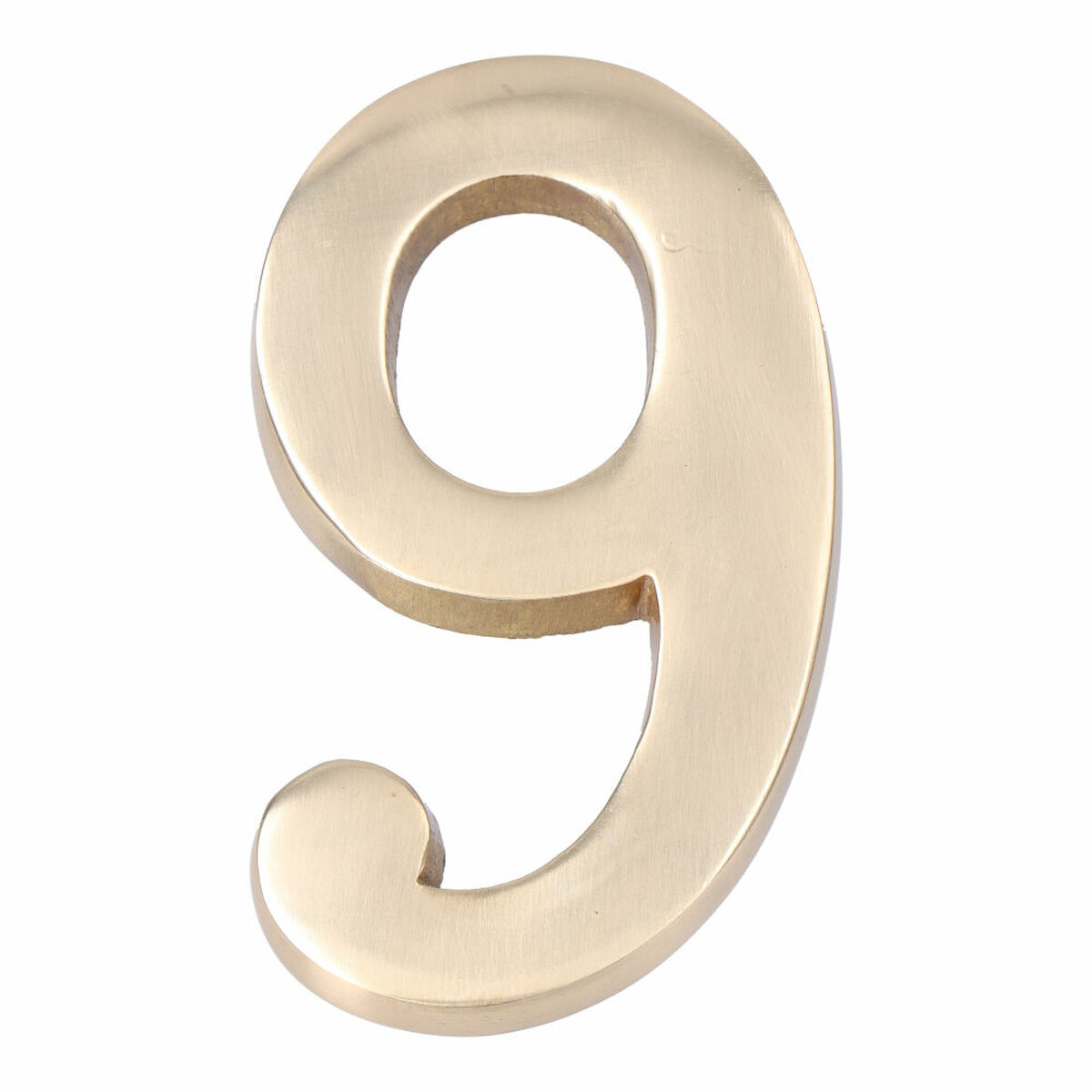 Número EDM 85041 9 Dourado Latão