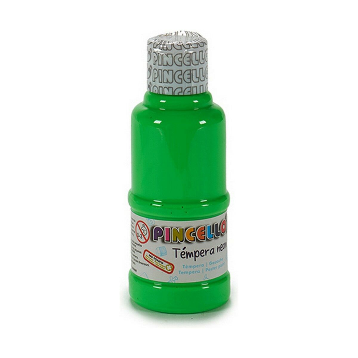 Têmperas Pincello Neon Verde 120 ml (12 Unidades)