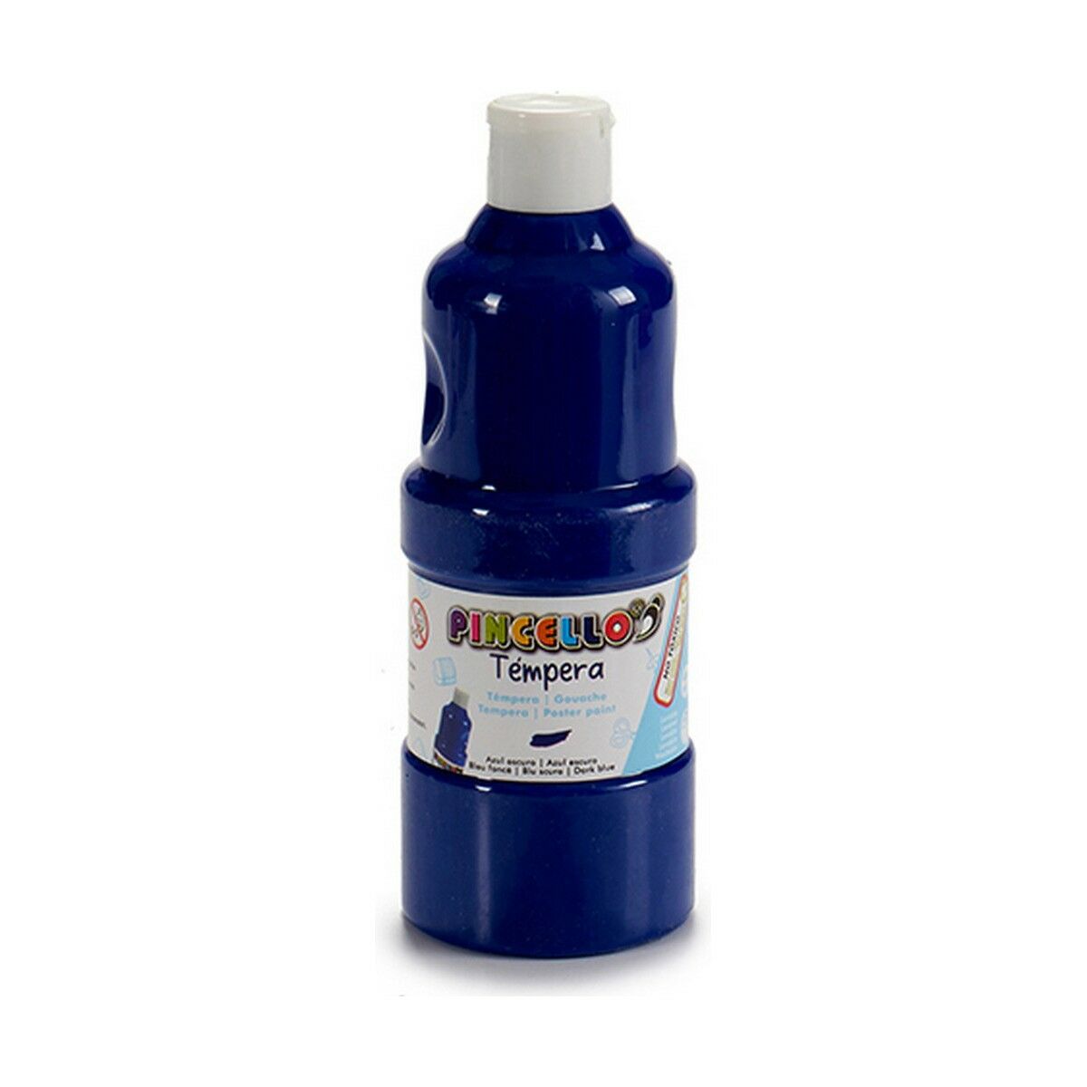 Têmperas Pincello Azul escuro 400 ml (6 Unidades)