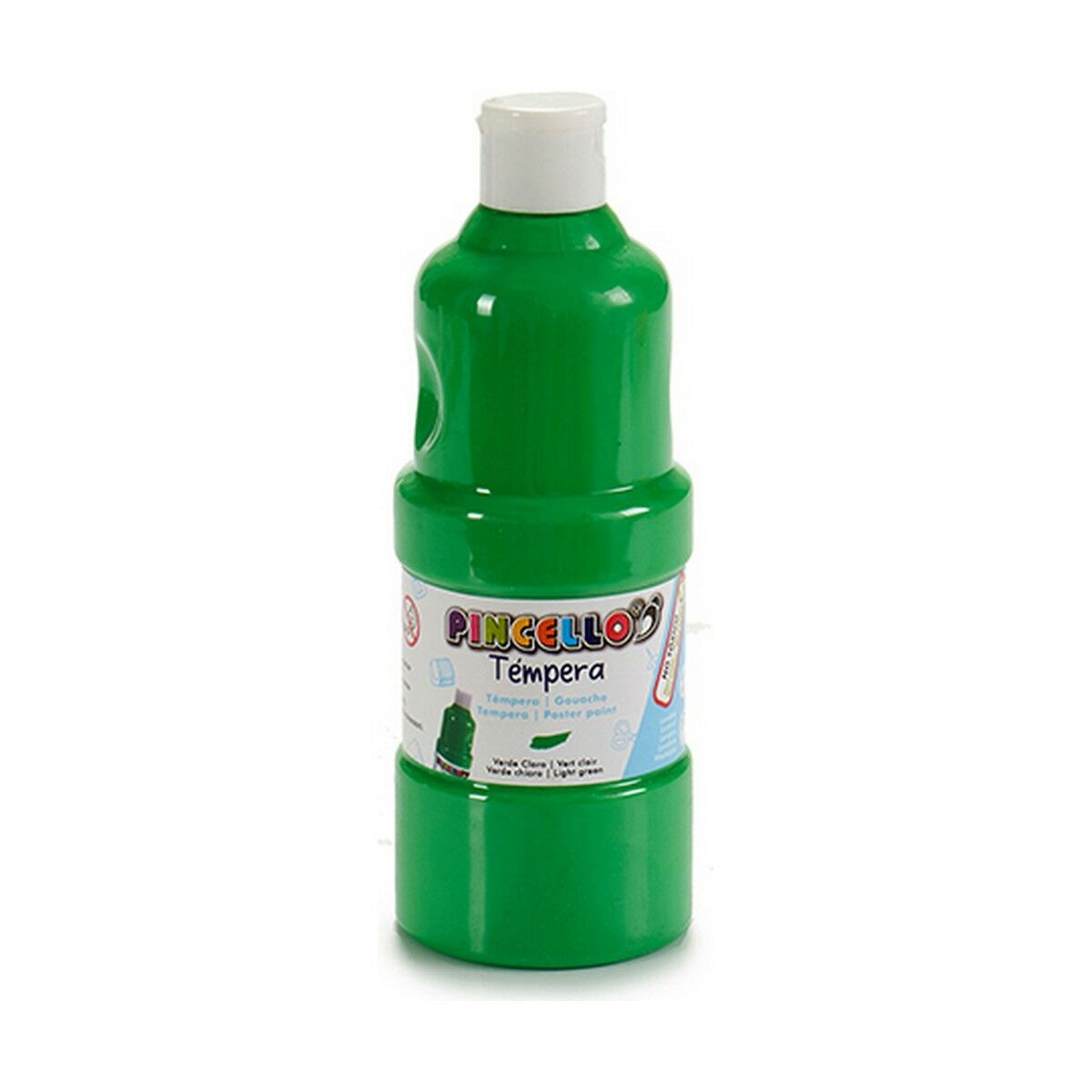 Têmperas Pincello Verde Claro 400 ml (6 Unidades)