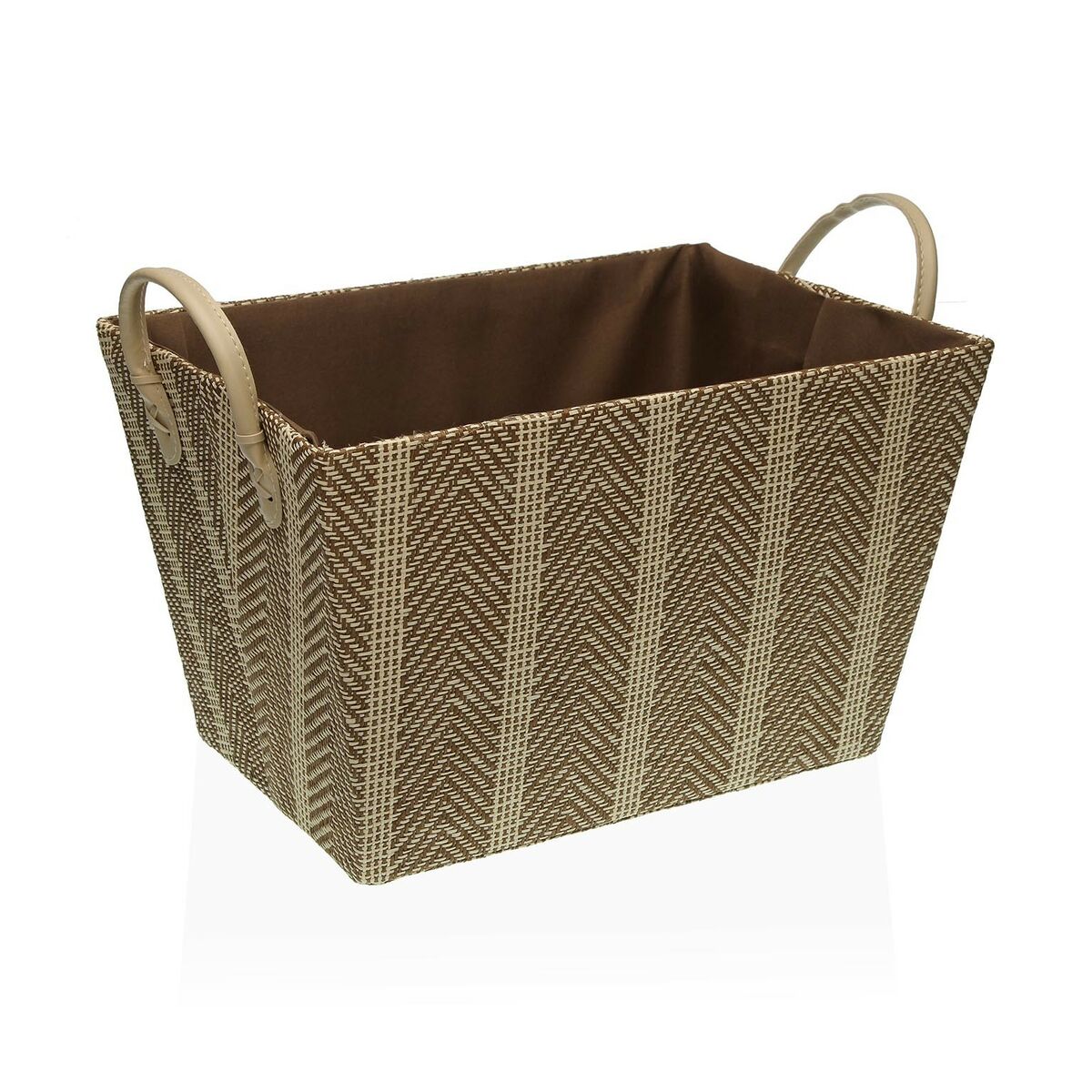Cesta Multiusos Versa 26 x 22 x 36 cm Bege