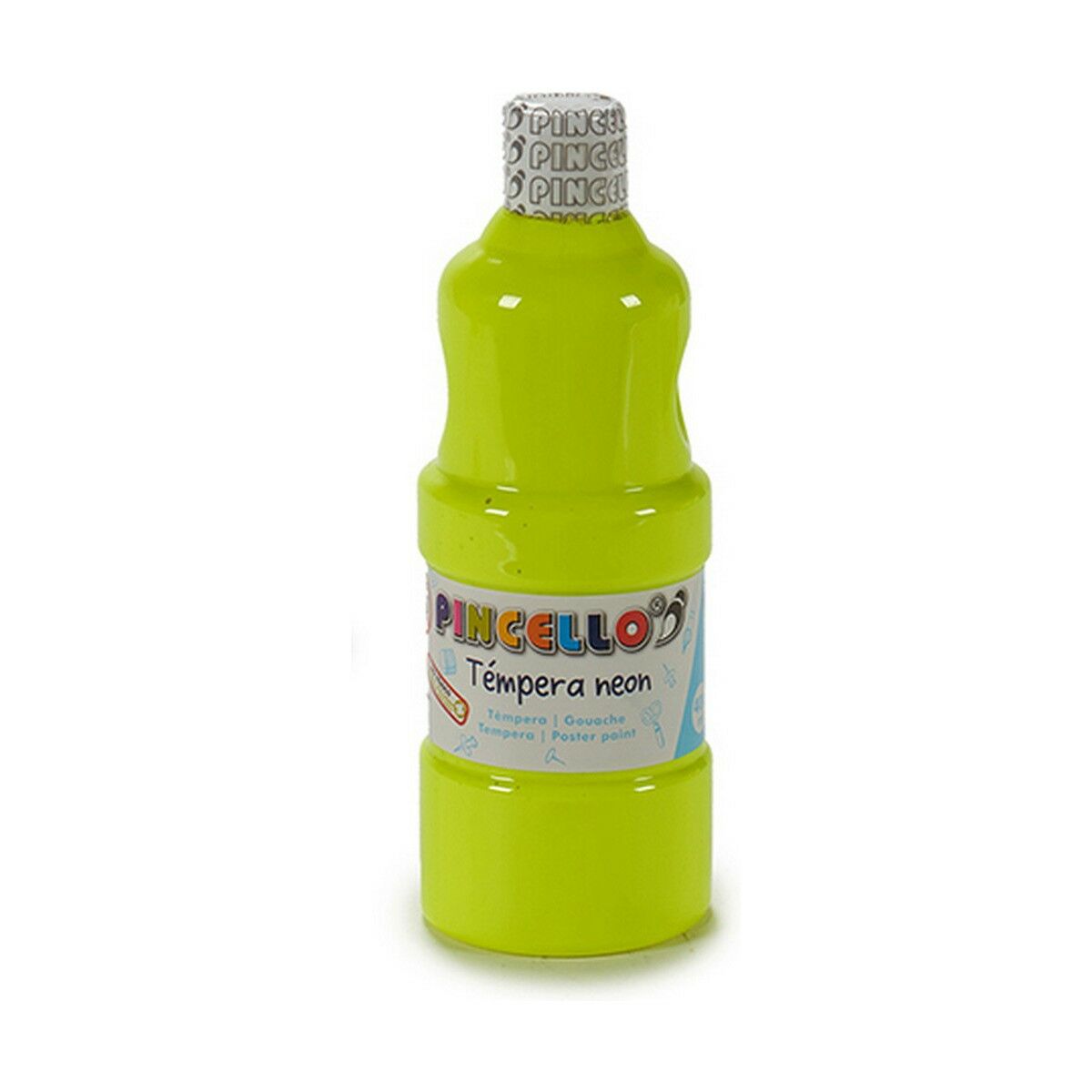Têmperas Pincello Neon Amarelo 400 ml (6 Unidades)