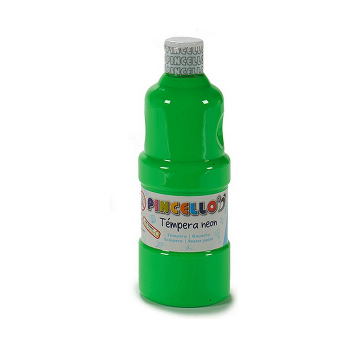 Têmperas Pincello Neon Verde 400 ml (6 Unidades)