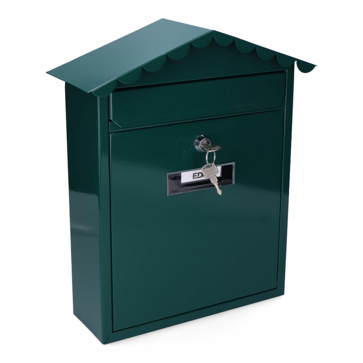 Caixa de correio EDM 85801 Tradition Verde Aço 26 x 9 x 35,5 cm
