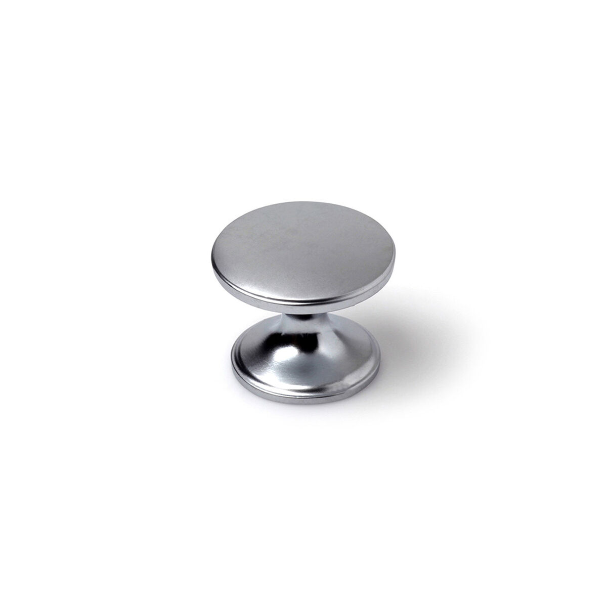Manípulo Rei 756 Prateado Metal Ø 33 x 27 mm 4 Peças
