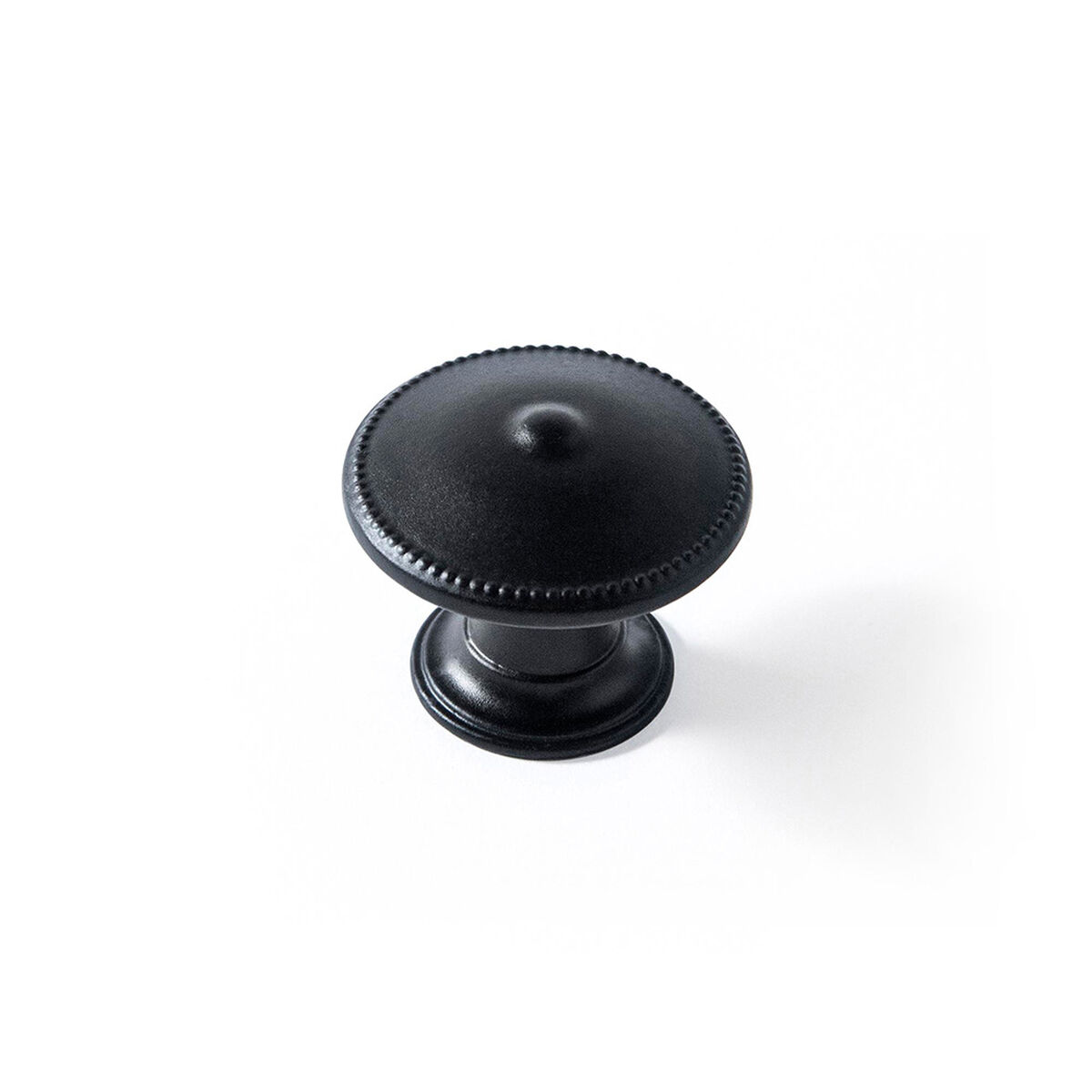 Manípulo Rei 3121 Preto Metal Ø 30 x 24 mm 4 Peças