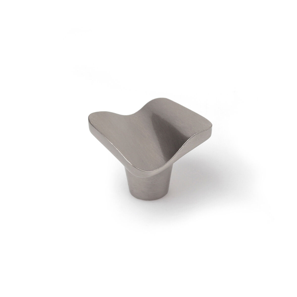Manípulo Rei 749 Metal 32 x 31 mm Acetinado Níquel 4 Peças