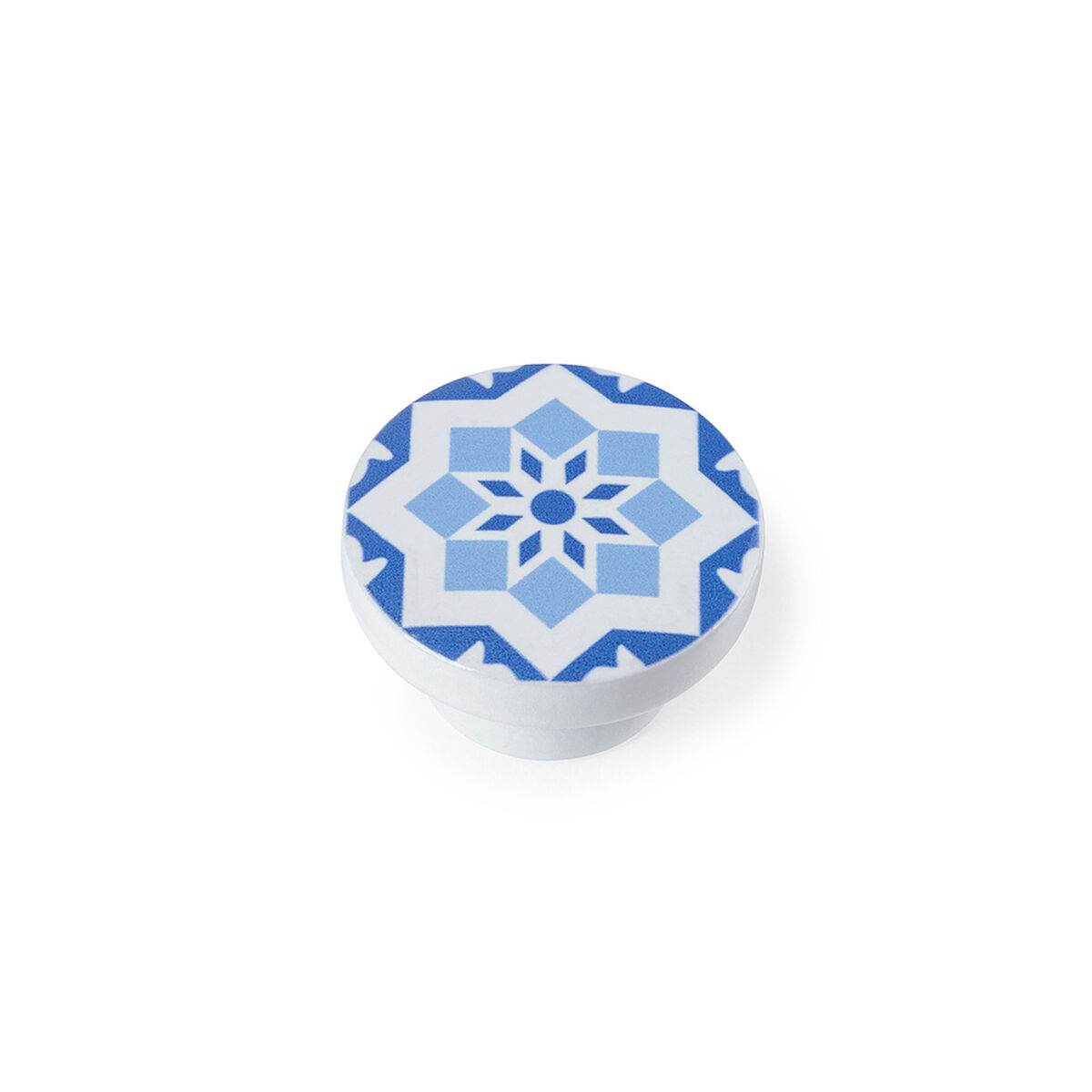 Manípulo Rei e242 Azul madeira de faia Ø 40 x 22 mm 4 Peças