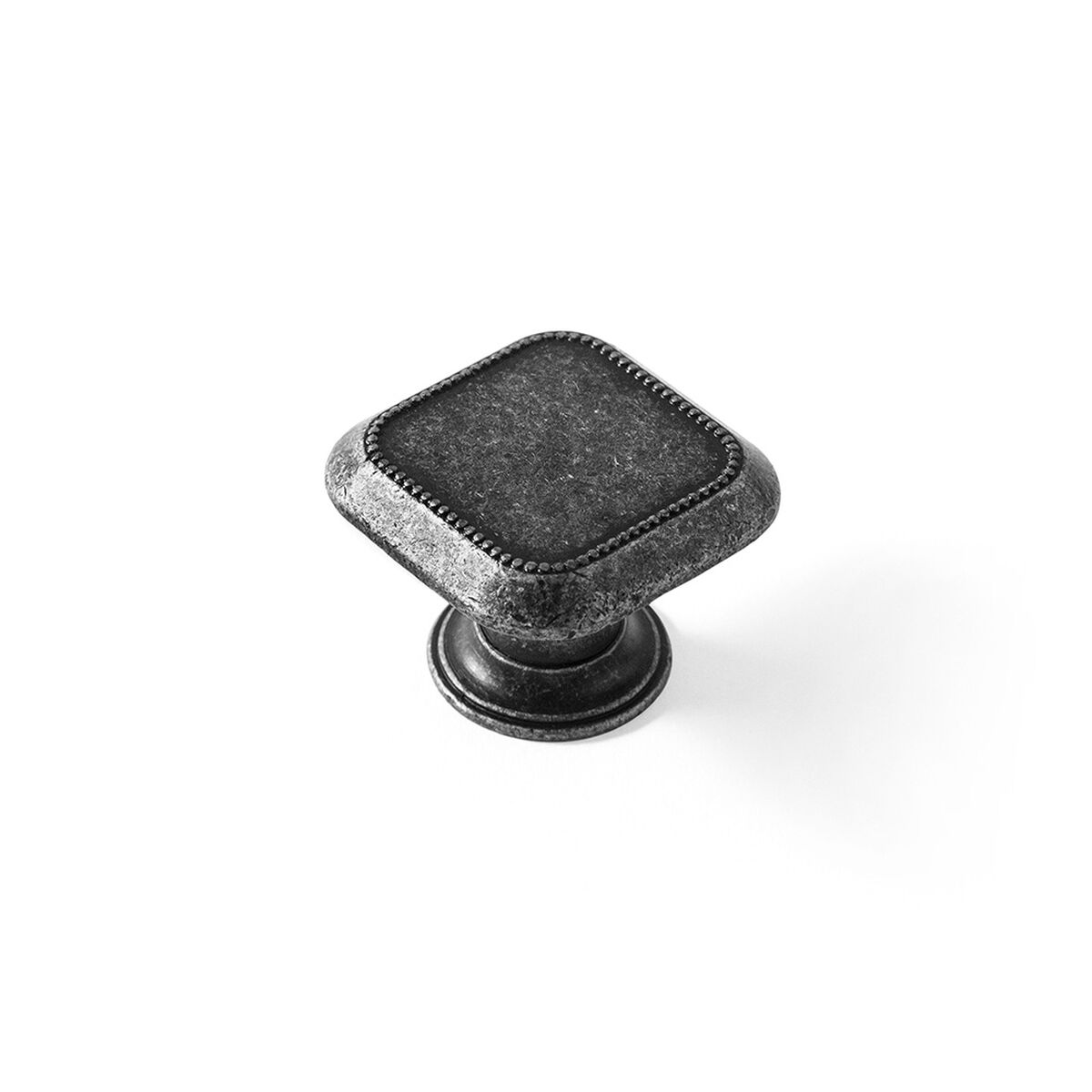 Manípulo Rei 3120 Prateado Metal Desgastado 30 x 30 mm 4 Peças