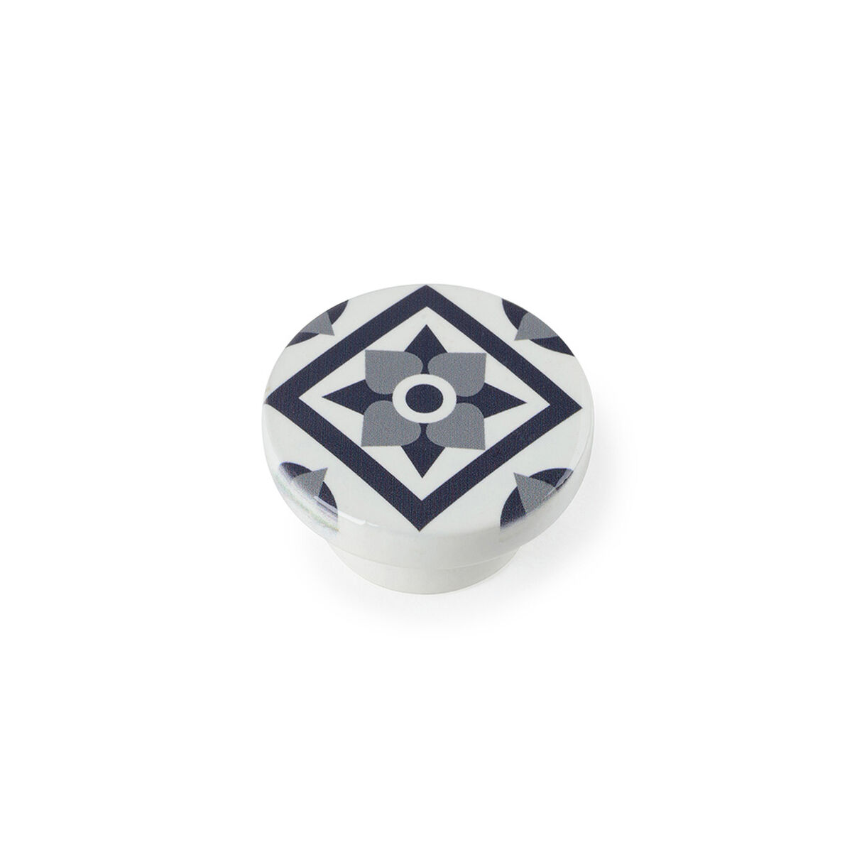 Manípulo Rei e244 Cinzento madeira de faia Ø 40 x 22 mm 4 Peças