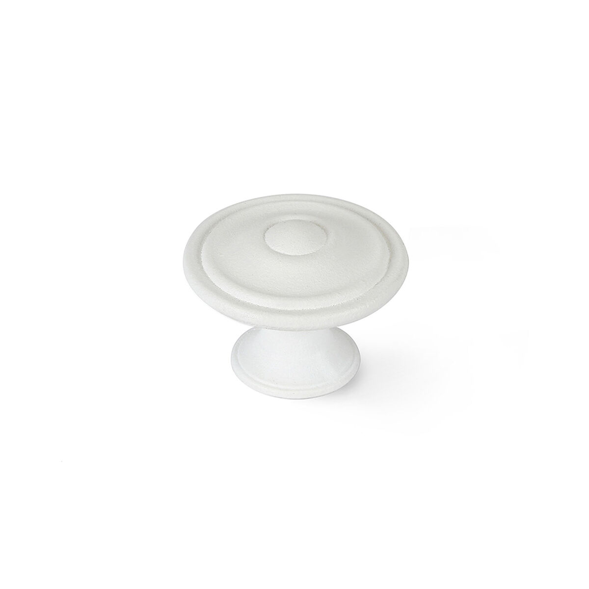 Manípulo Rei 3110 Branco Metal Ø 35 x 26 mm 4 Peças