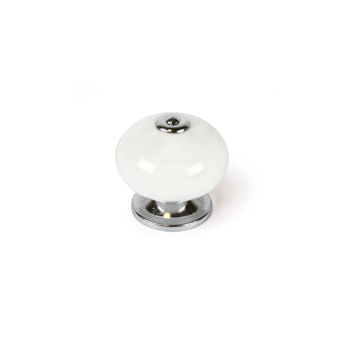 Manípulo Rei e517 Branco Metal Ø 40 x 36 mm 4 Peças