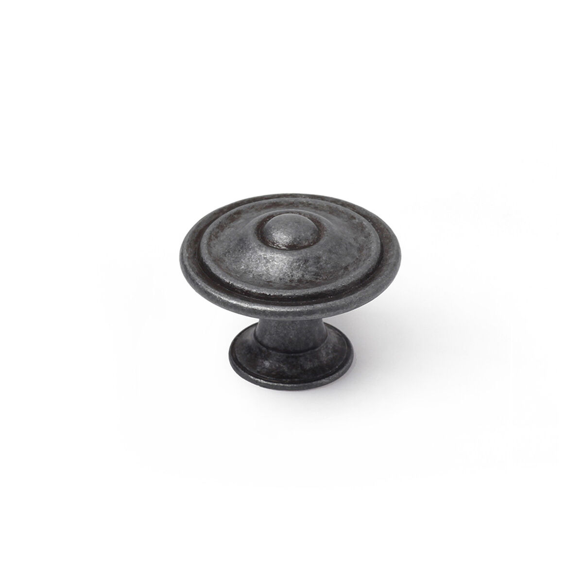 Manípulo Rei 3110 Prateado Metal Desgastado Ø 35 x 26 mm 4 Peças