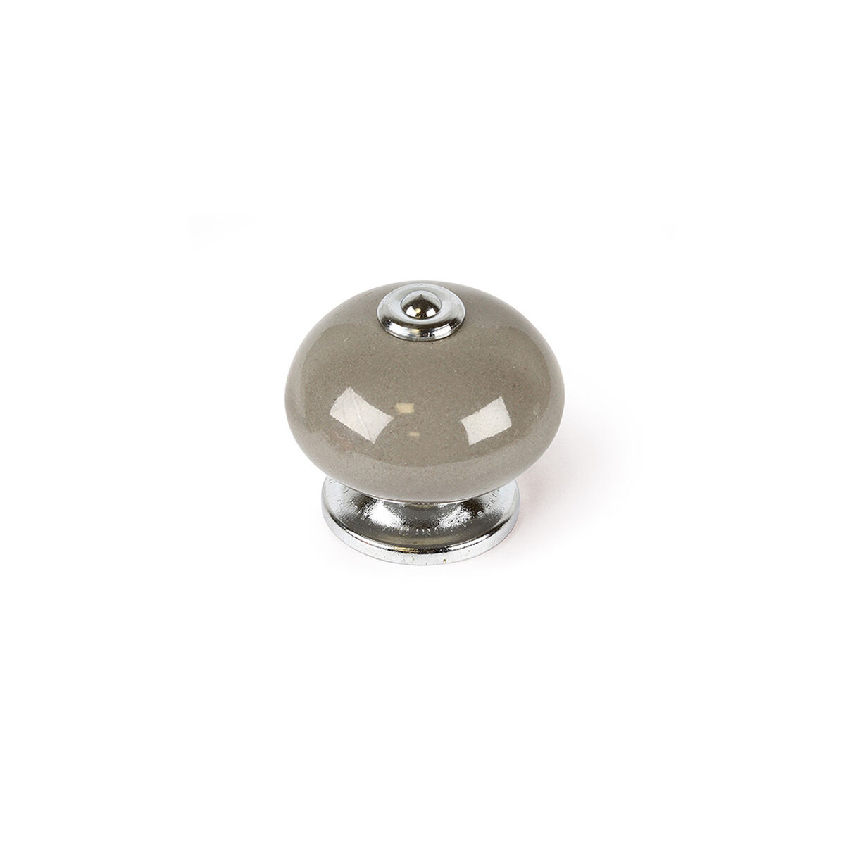 Manípulo Rei e517 Cinzento Metal Ø 40 x 36 mm 4 Peças