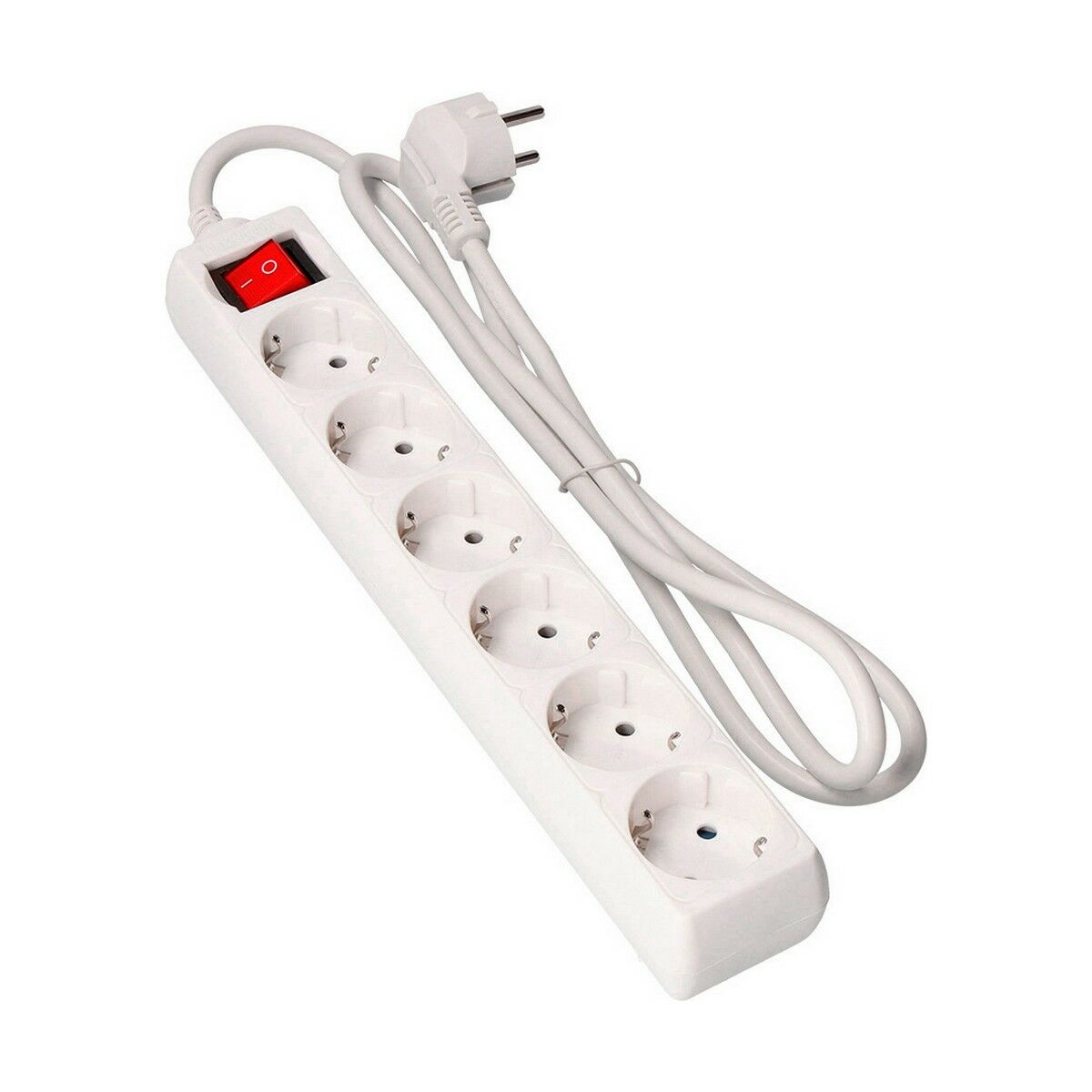 Extensão com 6 Tomadas com Interruptor EDM 41066 Schuko (5 m)
