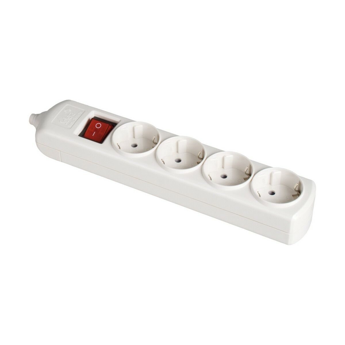 Extensão com 4 tomadas com interruptor Solera 8004il 3500 W 16 A