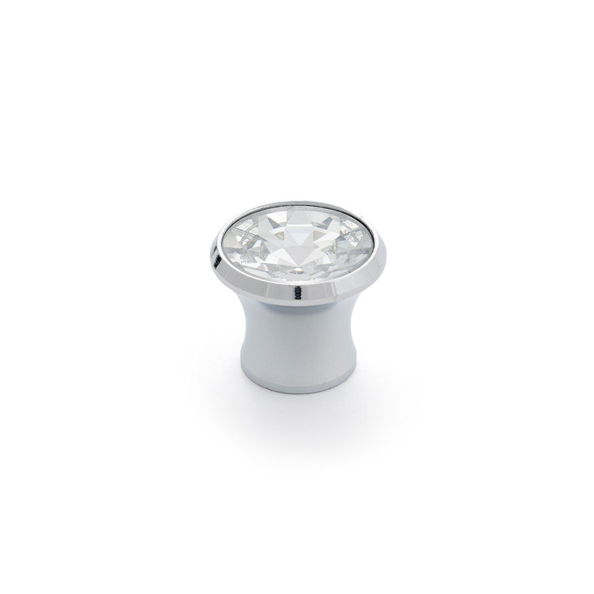 Manípulo Rei 943 Alumínio Cristal Ø 27 x 23 mm 4 Peças