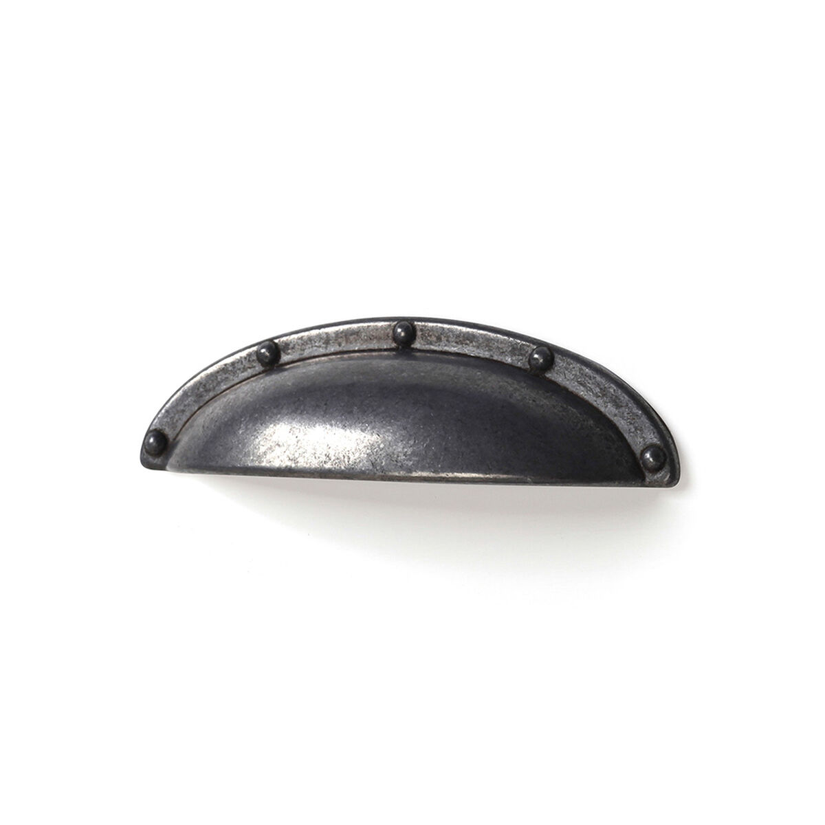 Maçaneta Rei 2004 Metal 64 mm Concha Desgastado 4 Peças