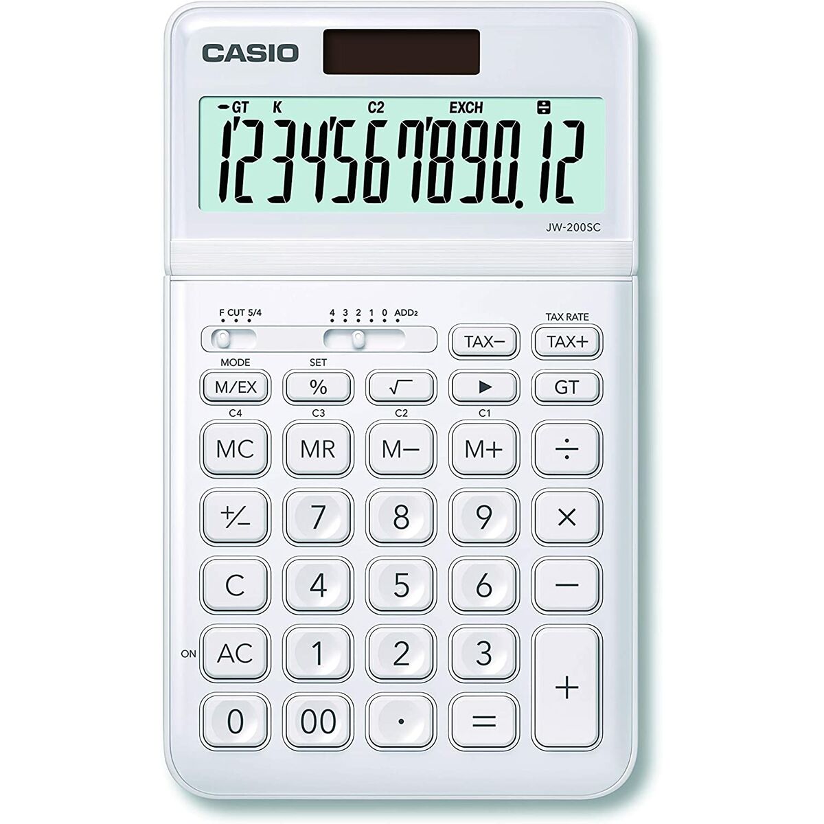 Calculadora Casio JW-200SC Branco Plástico