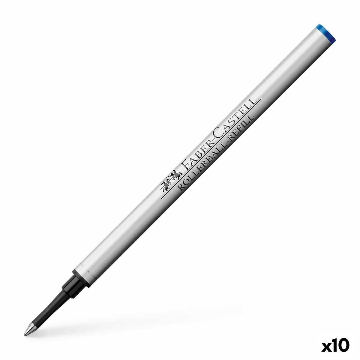 Peças sobresselentes Faber-Castell 148713 Caneta 0,5 mm Azul (10 Unidades)