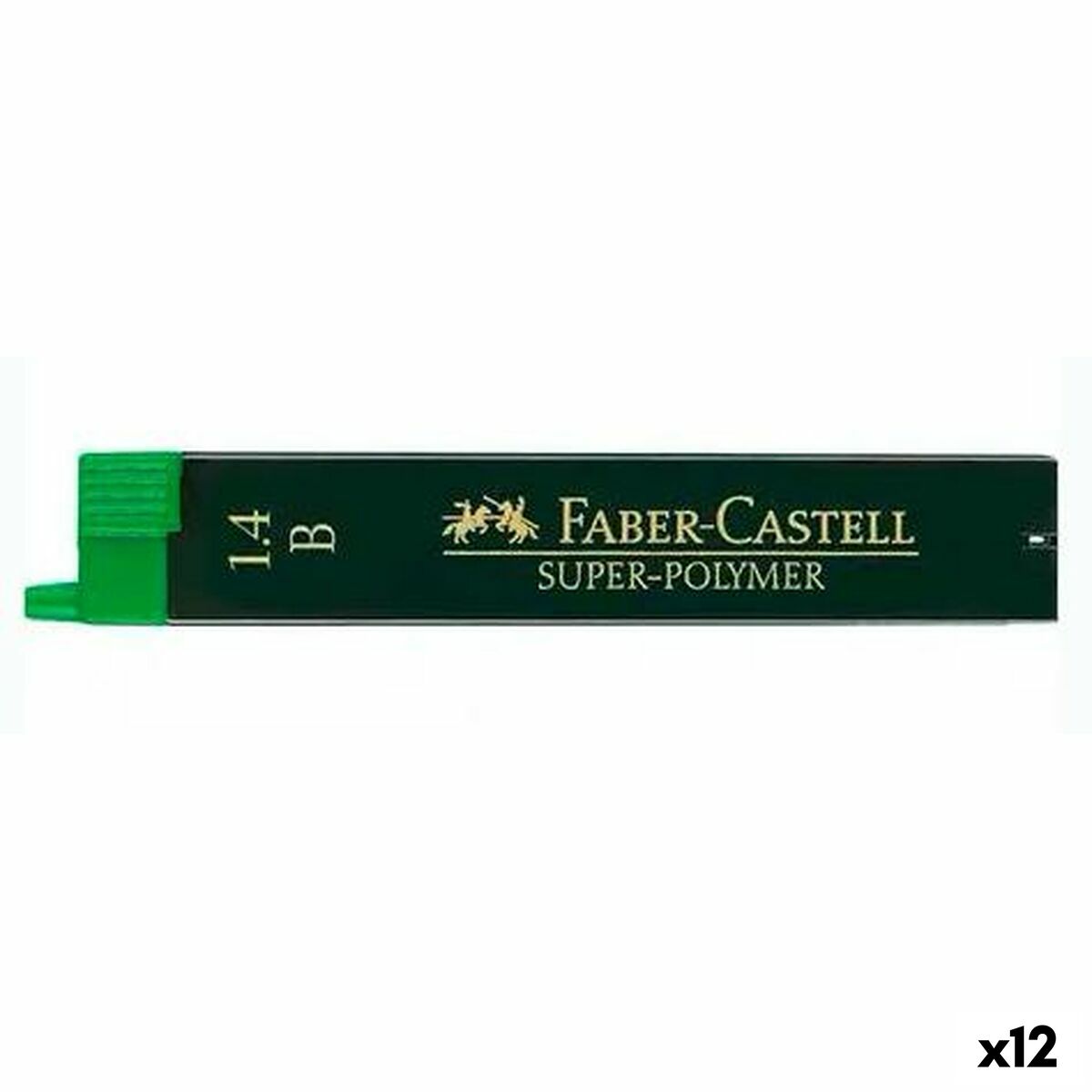 Recarga de mina Faber-Castell Super Polymer 1,4 mm (12 Unidades)