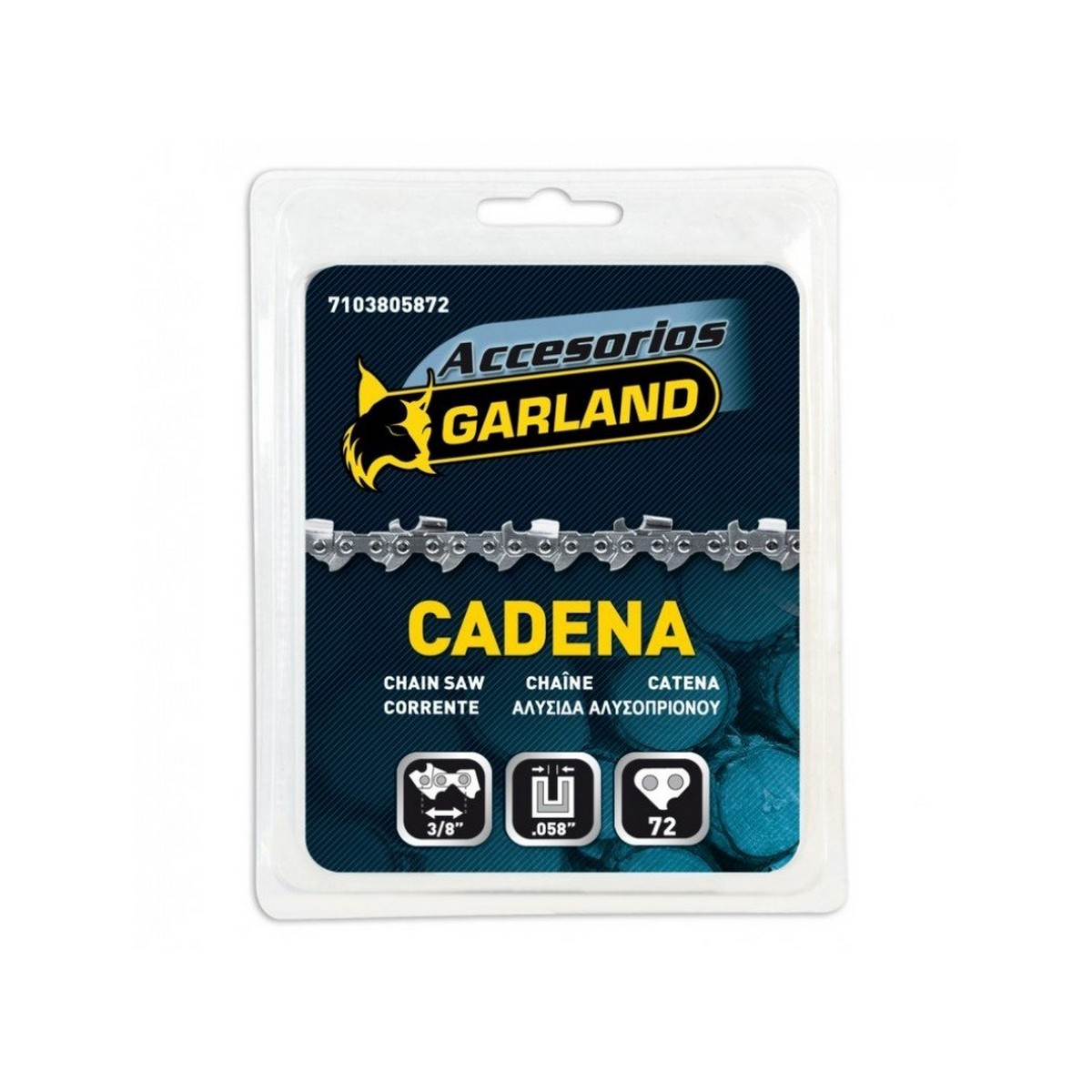 Corrente para Motosserra Garland 50 cm 72 3/8"