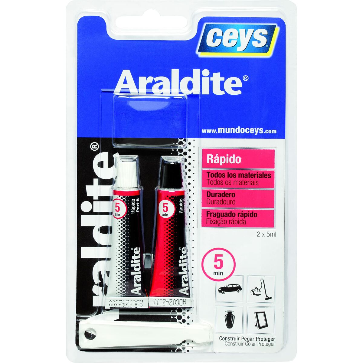 Adesivo epóxi bicomponente Ceys Araldite