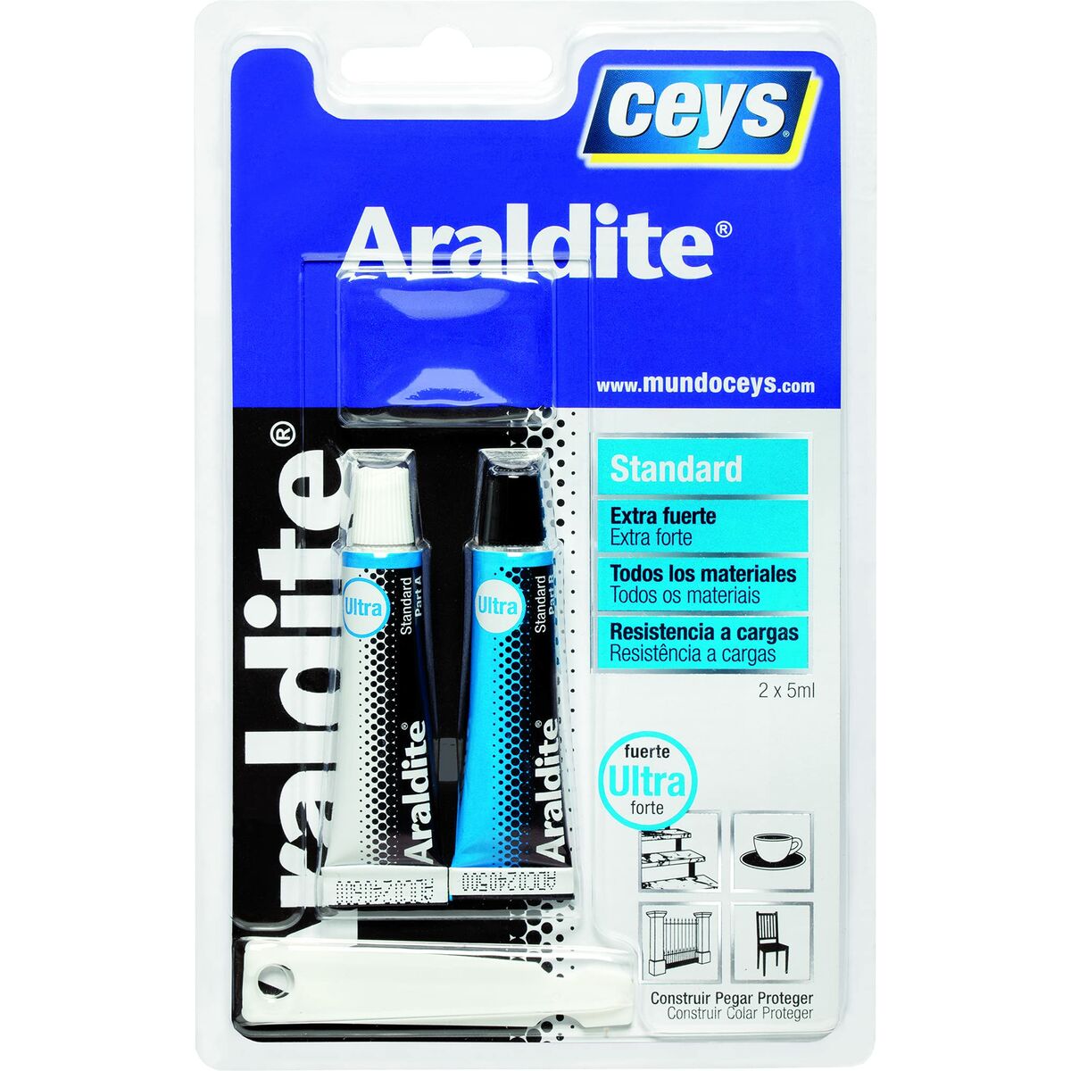 Adesivo epóxi bicomponente Ceys Araldite