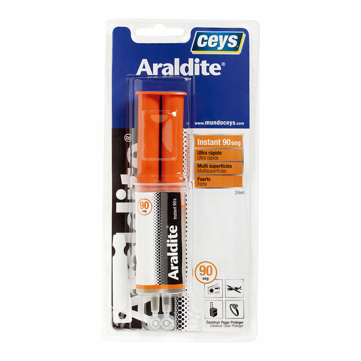 Cola Instantânea Ceys Araldite 24 ml